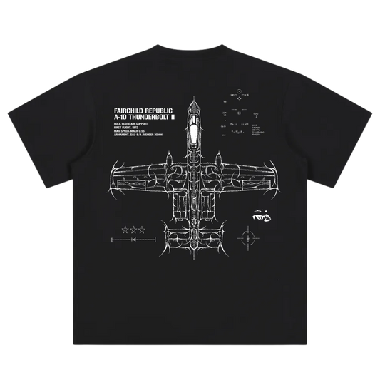 A-10 THUNDERBOLT II "WARTHOG" CYBERSIGILISM T-SHIRT