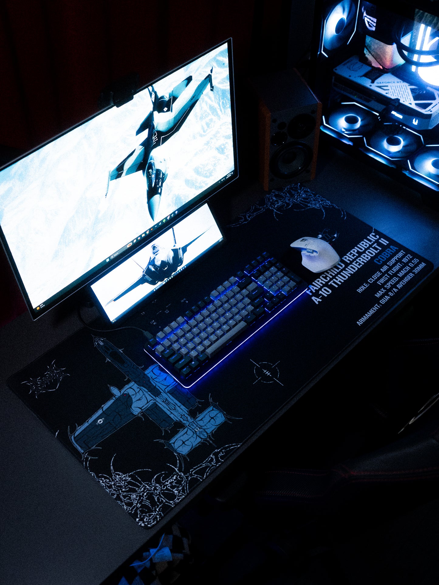 A-10 THUNDERBOLT II "WARTHOG" DESK MAT