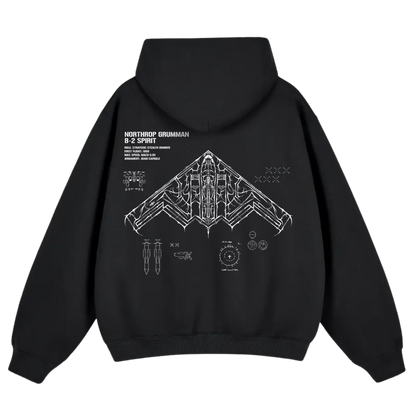 B-2 SPIRIT CYBERSIGILISM HOODIE