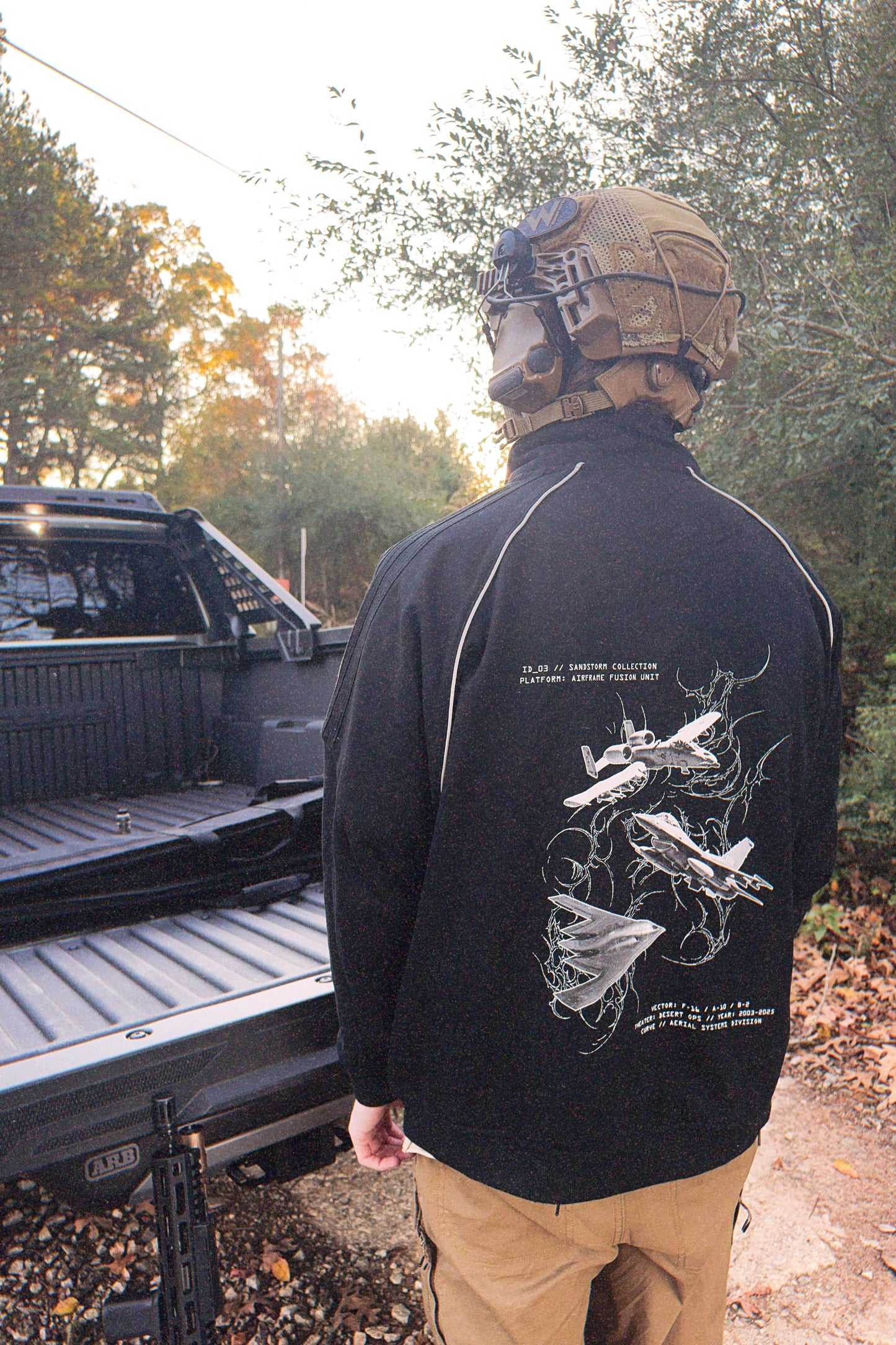 KILLBOX REFLECTIVE TRACK JACKET