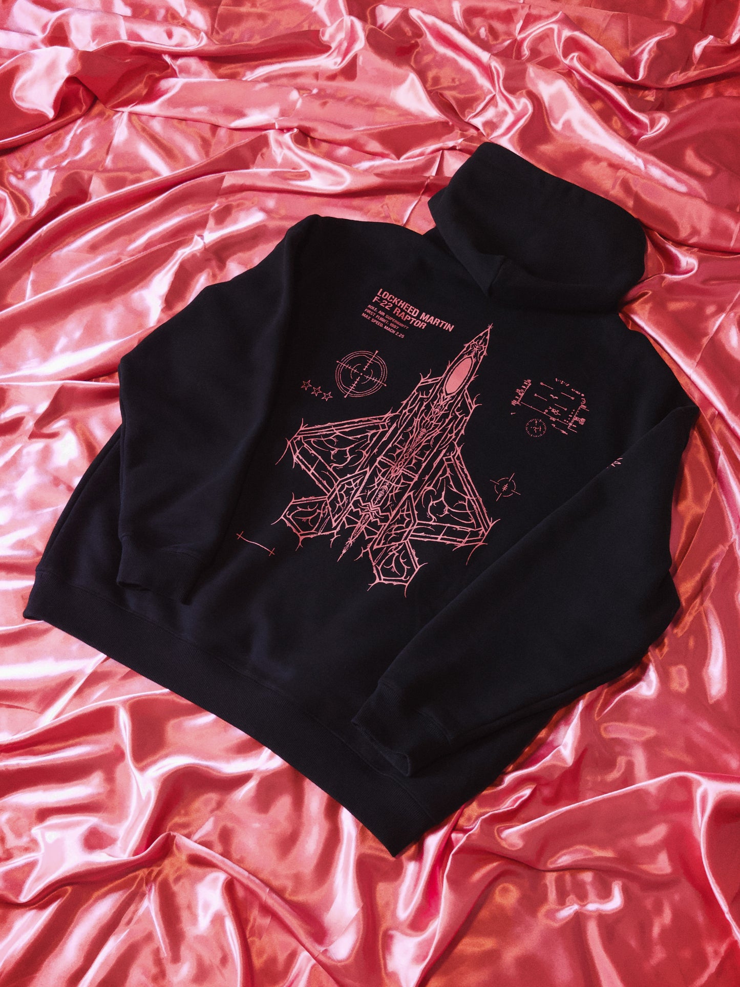 LIMITED VD 2026  - F-22 RAPTOR PINK HOODIE