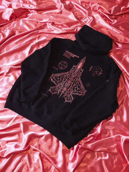 LIMITED VD 2026  - F-22 RAPTOR PINK HOODIE