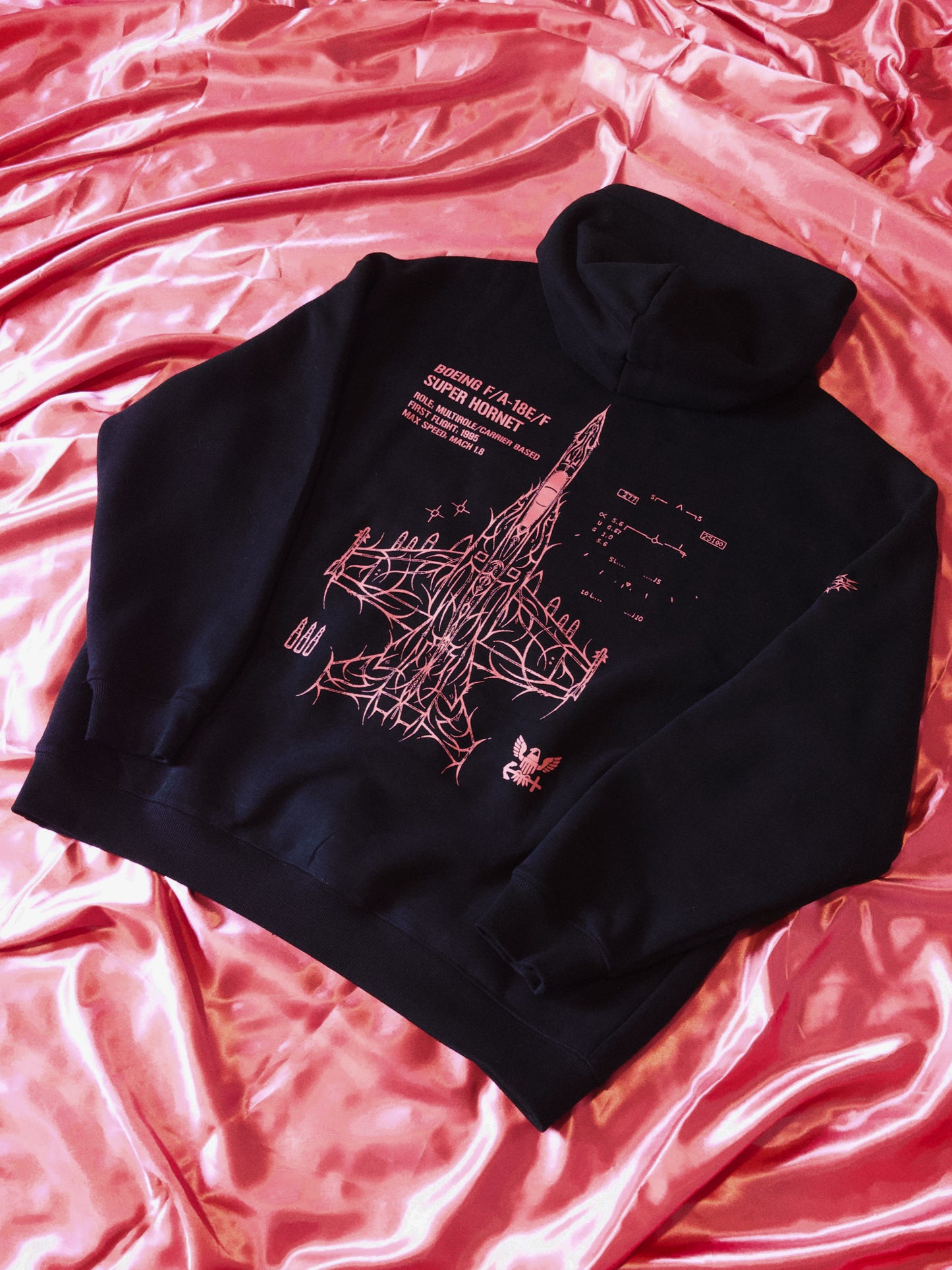 LIMITED VD 2026  - F/A-18 SUPER HORNET PINK HOODIE