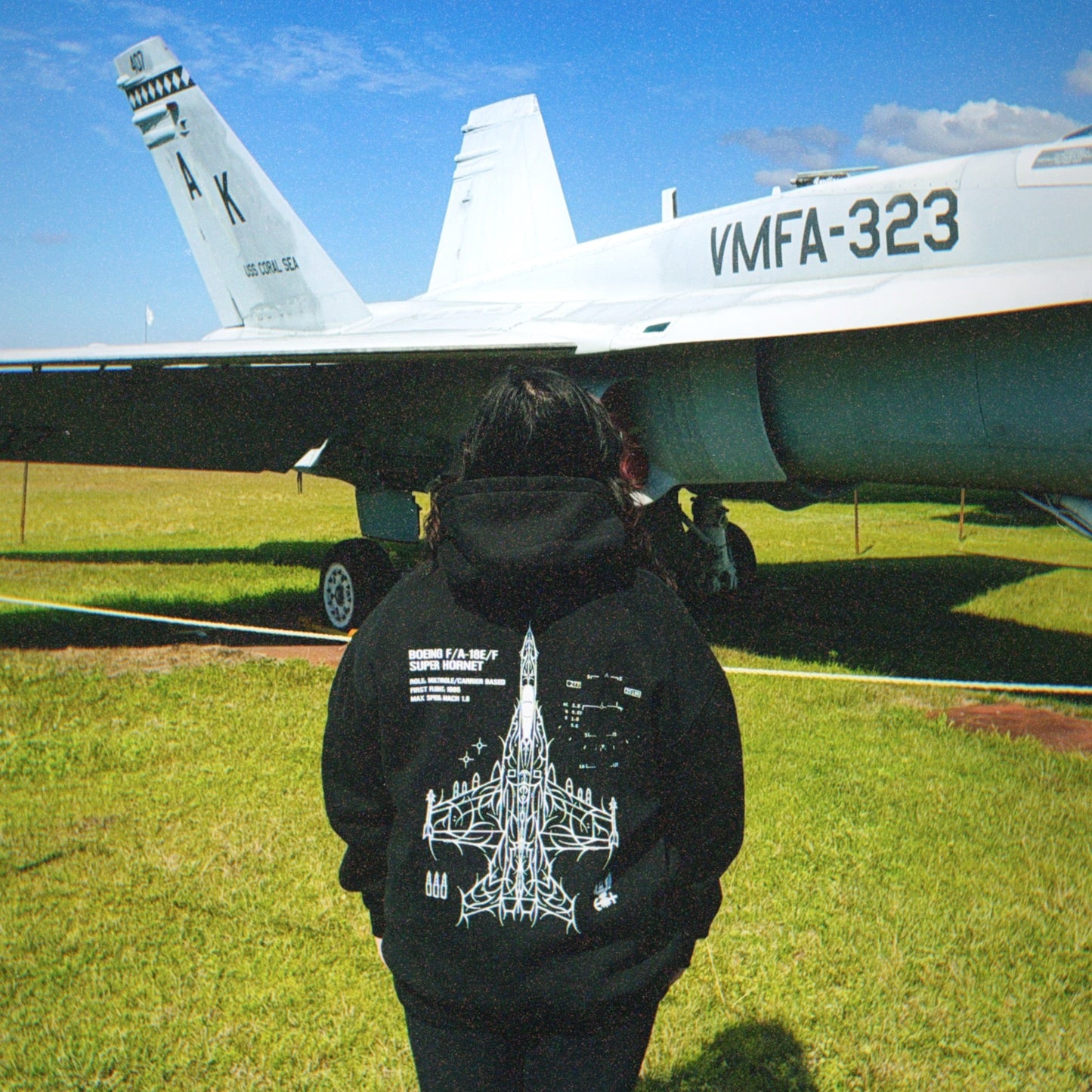 F/A-18 SUPER HORNET CYBERSIGILISM HOODIE