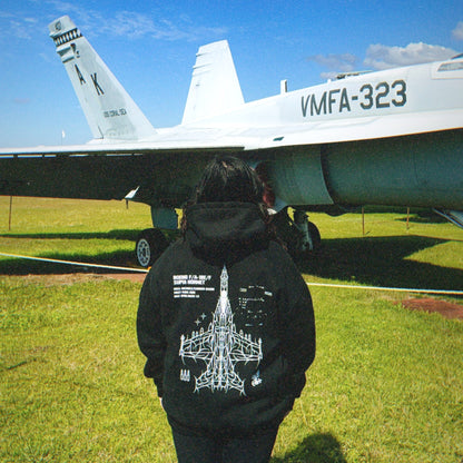 F/A-18 SUPER HORNET CYBERSIGILISM HOODIE