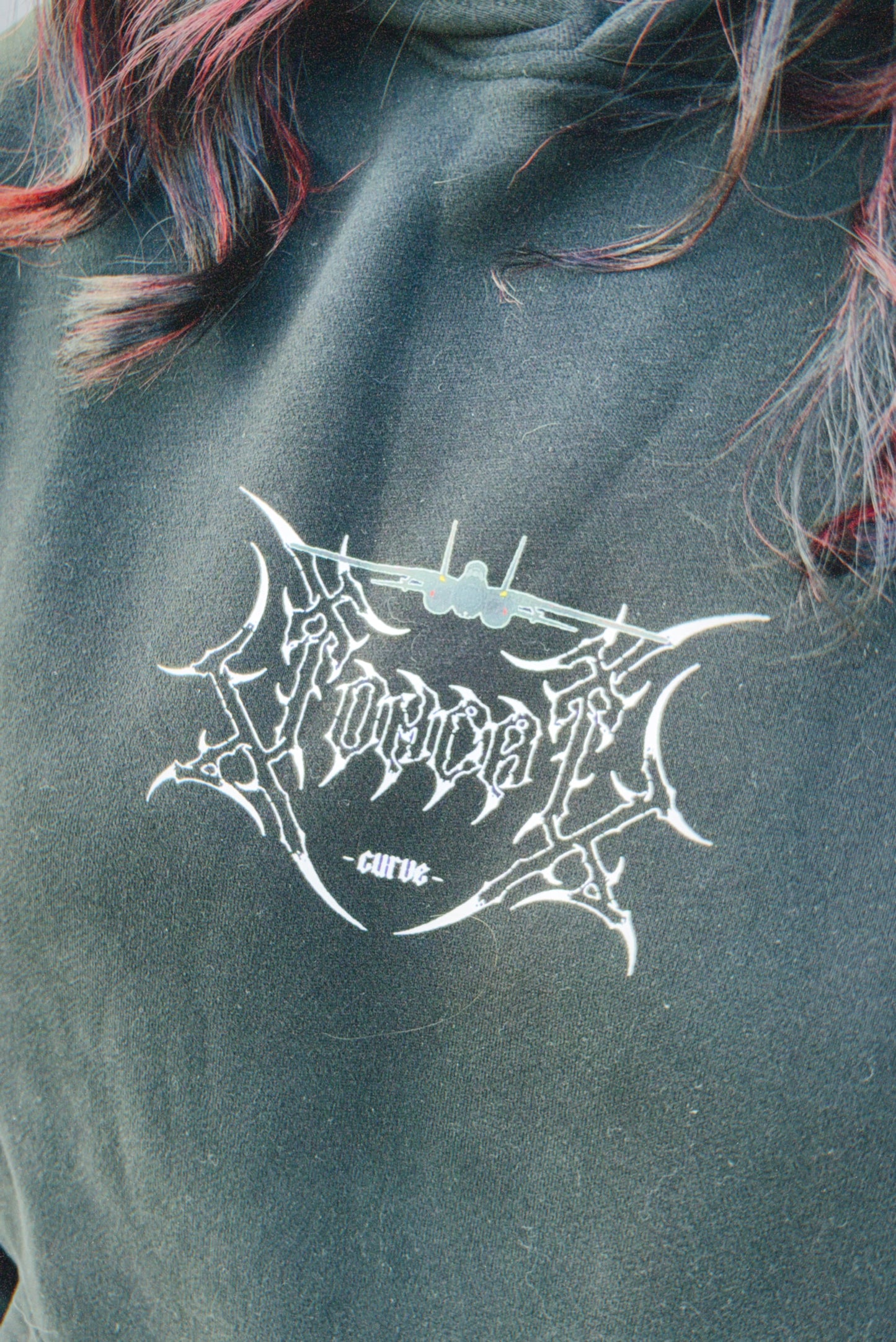 LIMITED - F-14 TOMCAT CHROMA HOODIE - ONYX