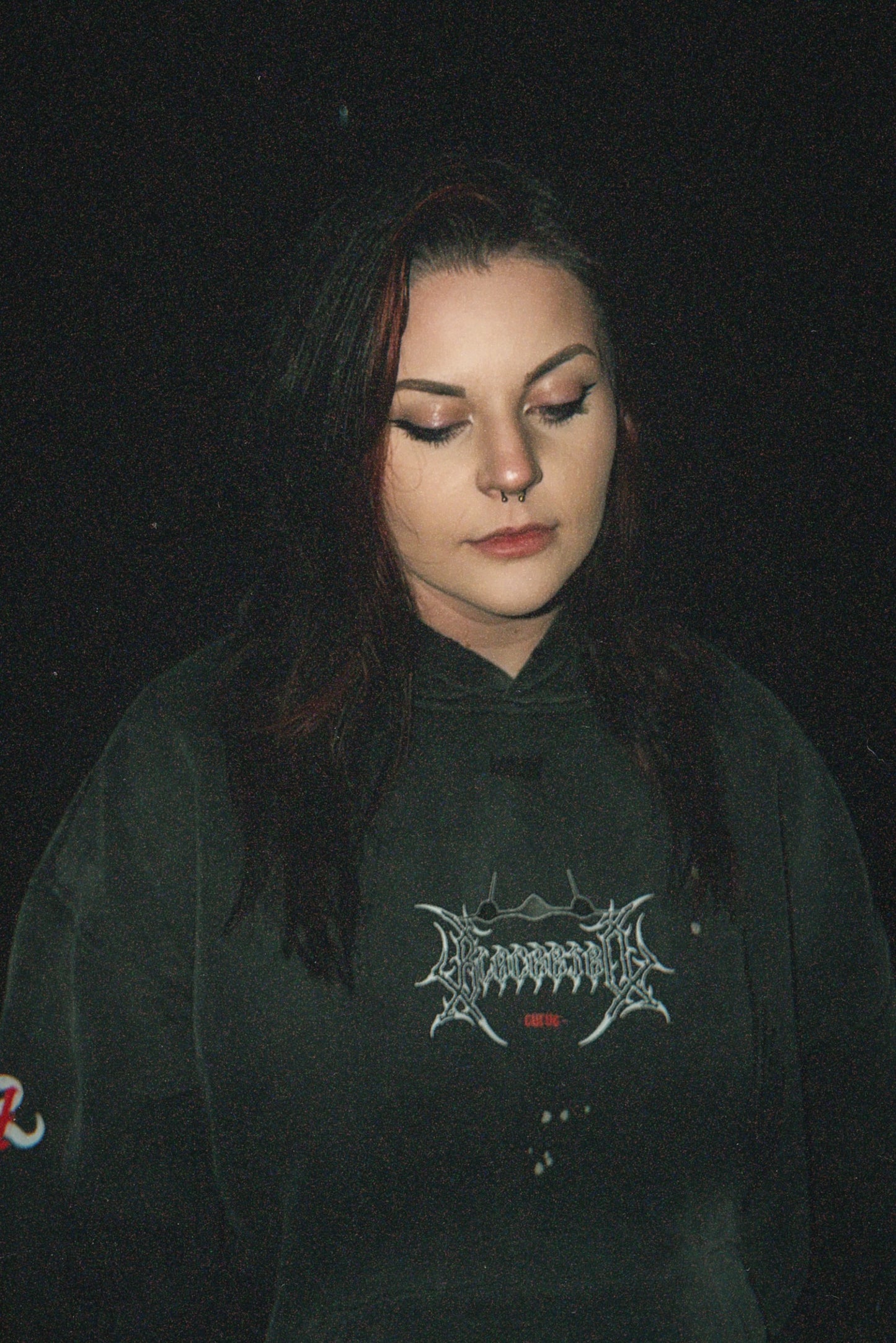 LIMITED - SR-71 BLACKBIRD CHROMA FRAYED HOODIE