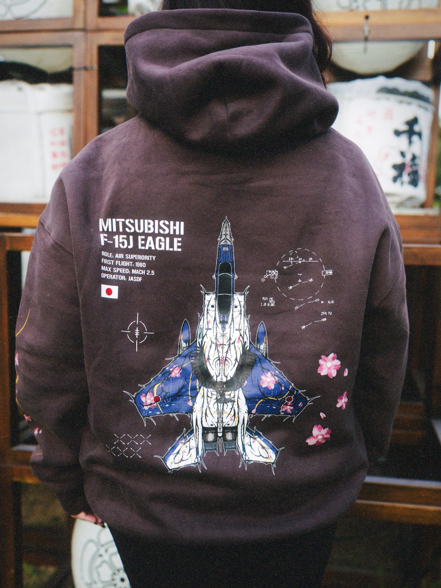 LIMITED - F-15J EAGLE HOODIE - CHAIRO