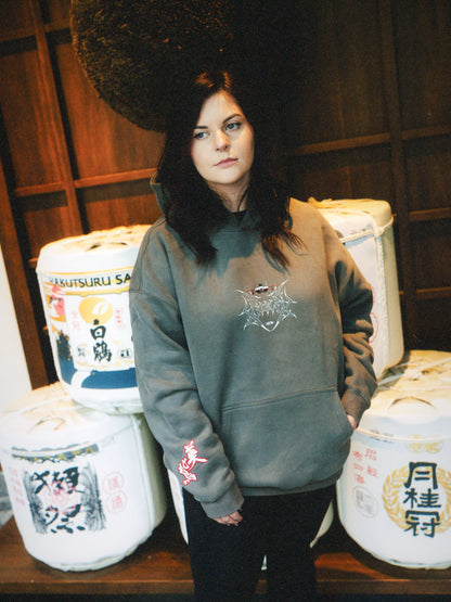 LIMITED - F-15J EAGLE HOODIE - ASH