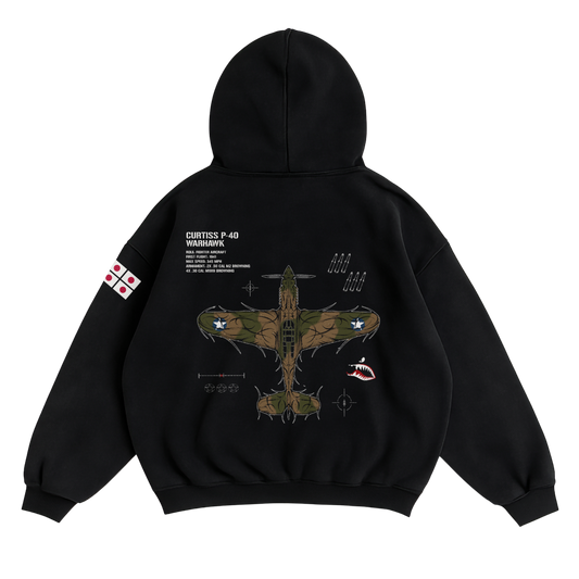 LIMITED - P-40 WARHAWK CHROMA HOODIE - HERITAGE CAMO