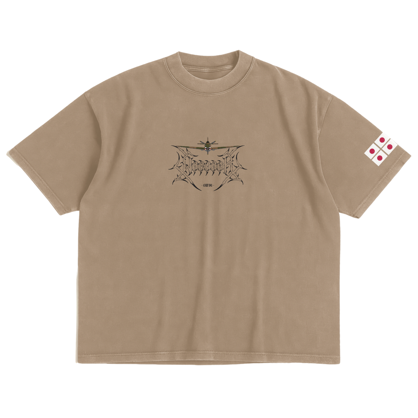 LIMITED - P-40 WARHAWK TAN SHIRT - HERITAGE CAMO