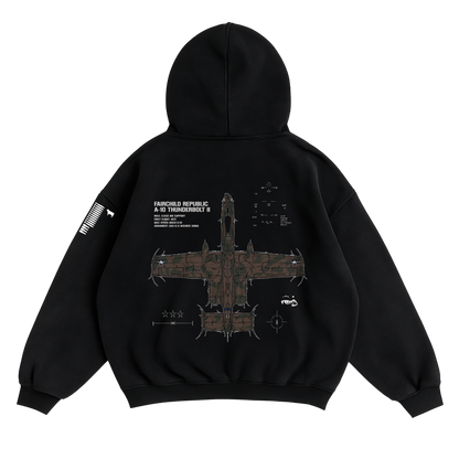LIMITED - A-10 THUNDERBOLT II "WARTHOG" CHROMA HOODIE - HERITAGE CAMO