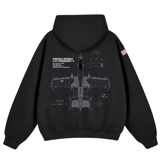 LIMITED - A-10 THUNDERBOLT II "WARTHOG" CHROMA HOODIE - COBRA