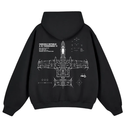 A-1O THUNDERBOLT II "WARTHOG" CYBERSIGILISM HOODIE