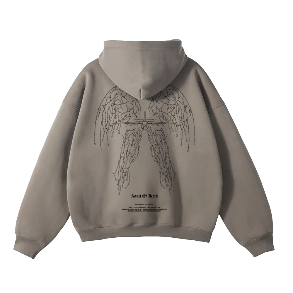 ANGEL OF DEATH AC-130 HOODIE - DESERT FOG