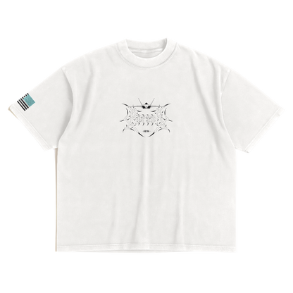 LIMITED - F-22 RAPTOR x WHITE MONSTER SHIRT - WHITE