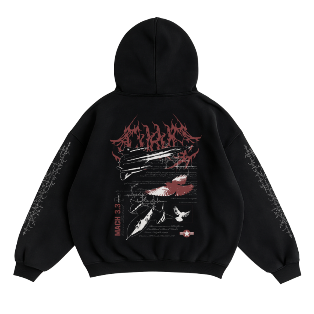 DARK.EXE SR-71 BLACKBIRD HOODIE