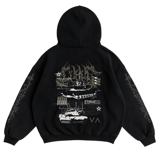 NO RETREAT M1A2 HOODIE