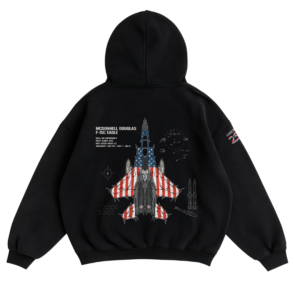 LIMITED - F-15C EAGLE AMERICA 250 HOODIE
