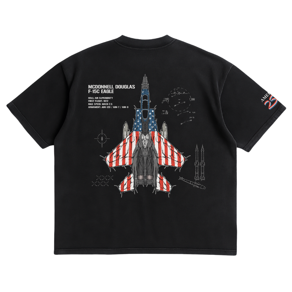 LIMITED - F-15C EAGLE AMERICA 250 SHIRT