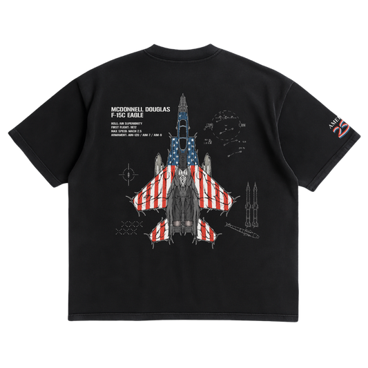 LIMITED - F-15C EAGLE AMERICA 250 SHIRT