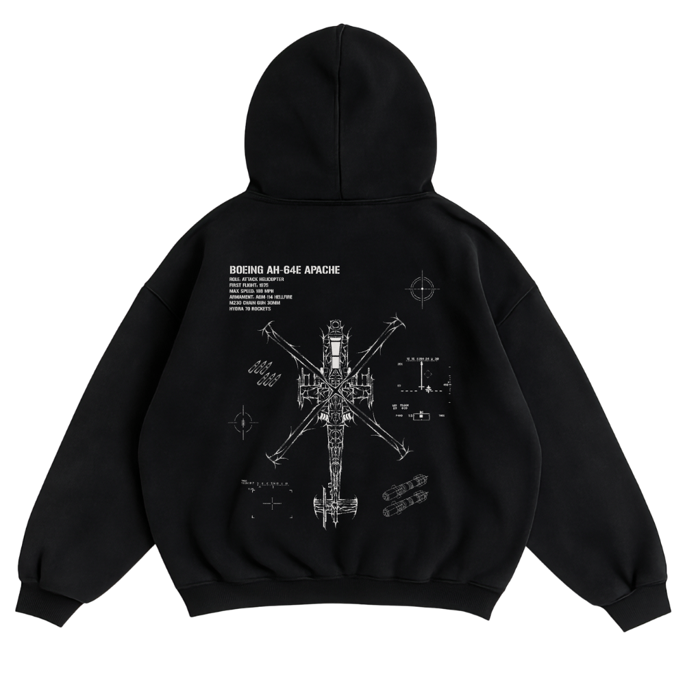 AH-64 APACHE CYBERSIGILISM HOODIE