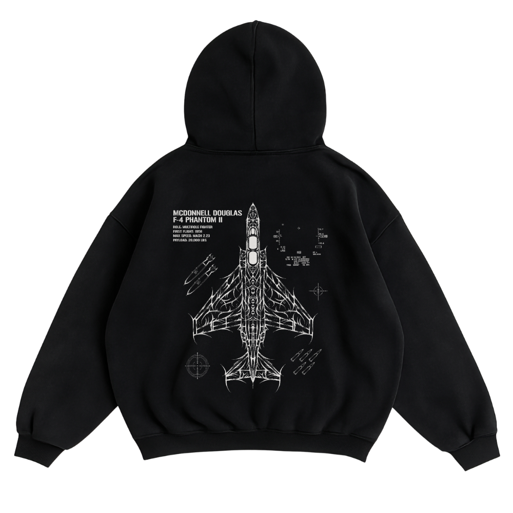 F-4 PHANTOM II CYBERSIGILISM HOODIE