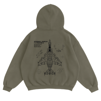 F-4 PHANTOM II HOODIE - MUD