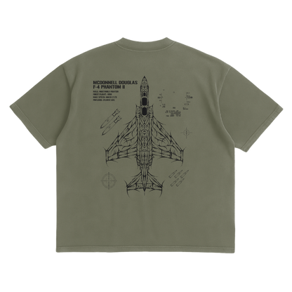 F-4 PHANTOM II SHIRT - ARMY