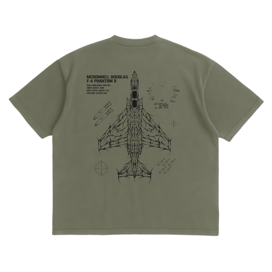 F-4 PHANTOM II SHIRT - ARMY