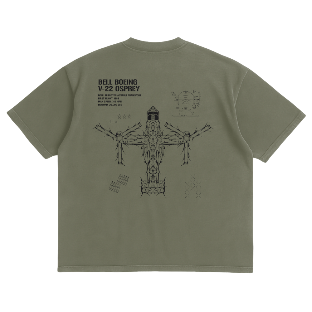 V-22 OSPREY SHIRT - ARMY