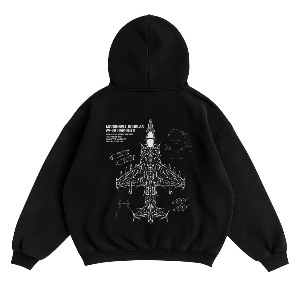 AV-8B HARRIER CYBERSIGILISM HOODIE