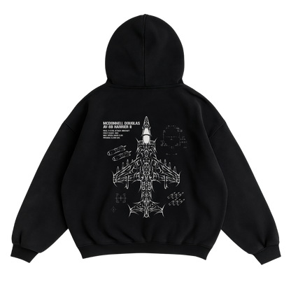 AV-8B HARRIER CYBERSIGILISM HOODIE