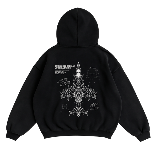 AV-8B HARRIER CYBERSIGILISM HOODIE