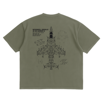 AV-8B HARRIER SHIRT - ARMY