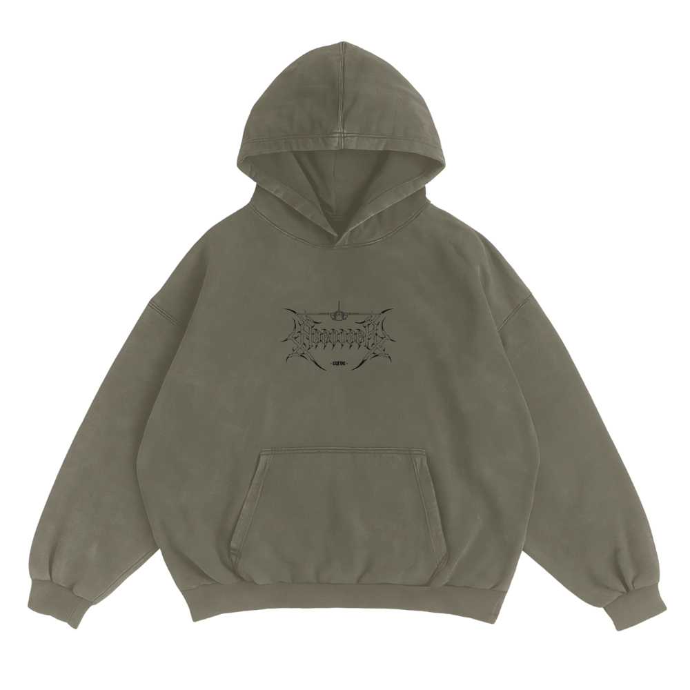 F-111 AARDVARK HOODIE - MUD