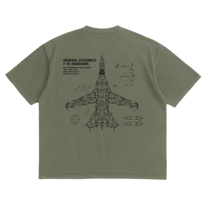 F-111 AARDVARK SHIRT - ARMY