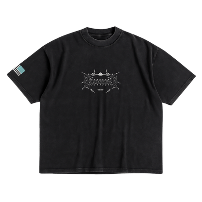LIMITED - SR-71 BLACKBIRD  x WHITE MONSTER SHIRT - BLACK