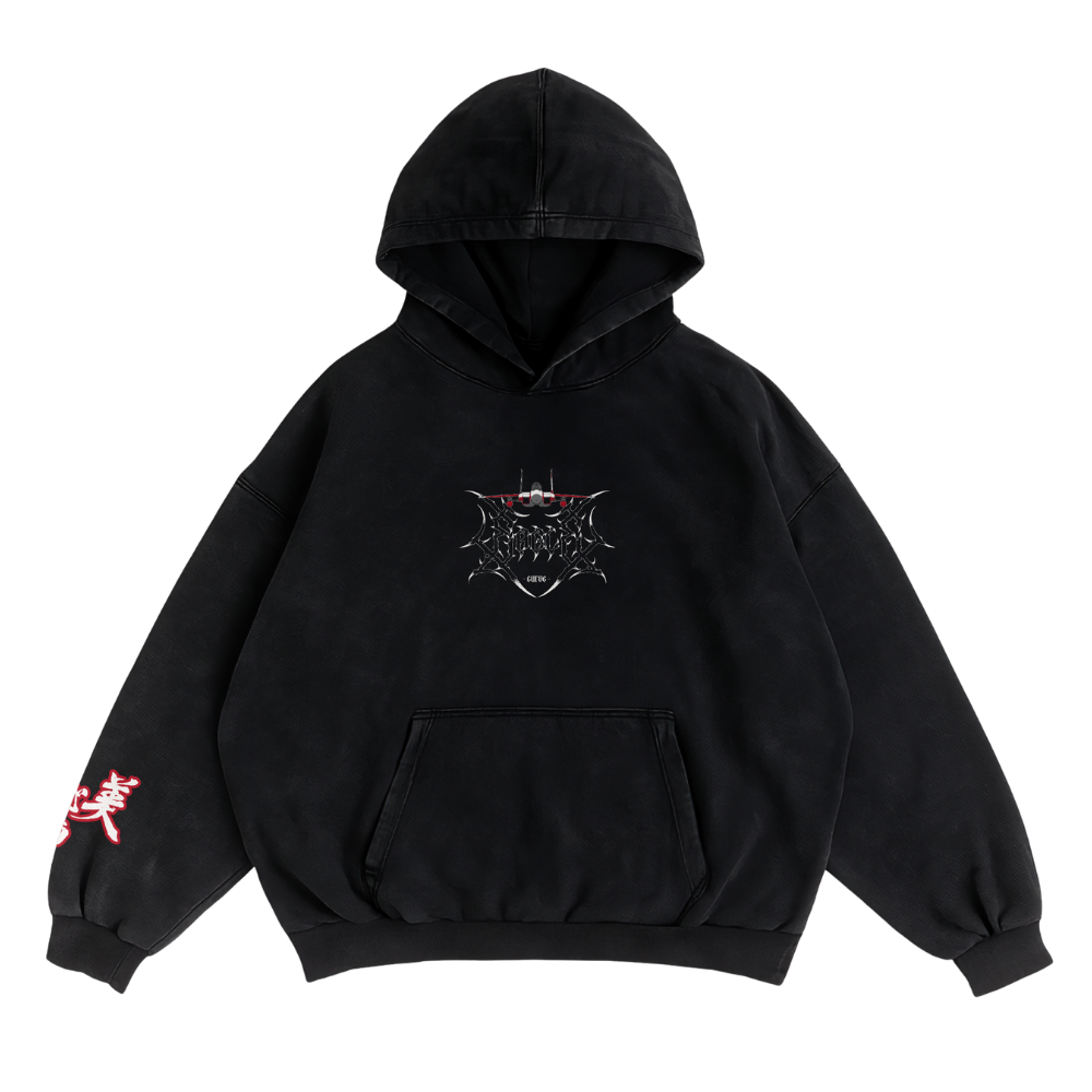 LIMITED - F-15J EAGLE HONOR HOODIE - BLACK