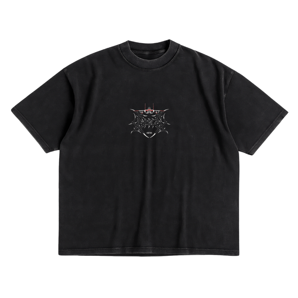 LIMITED - F-15J EAGLE DIGITAL CHERRY SHIRT - BLACK
