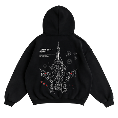 SU-47 BERKUT CYBERSIGILISM HOODIE