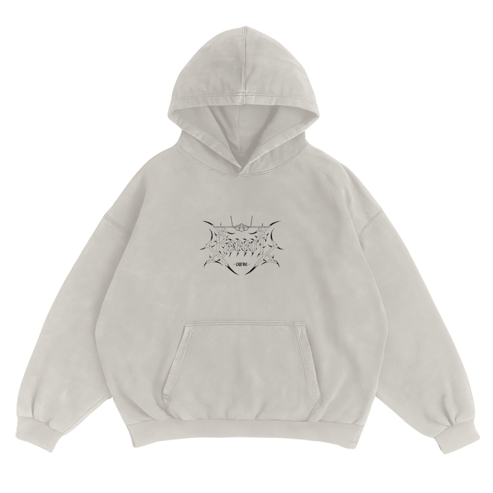 SU-47 BERKUT WASHED HOODIE - CREAM