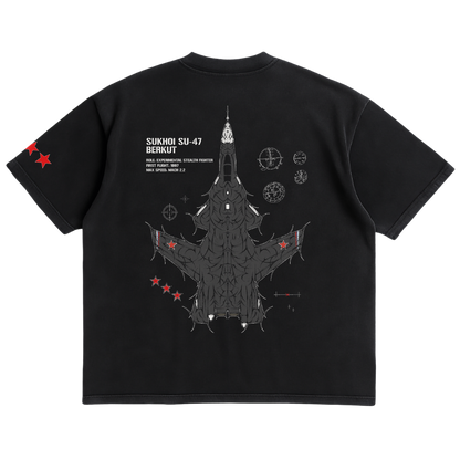 LIMITED - SU-47 BERKUT CHROMA SHIRT - WRAITH