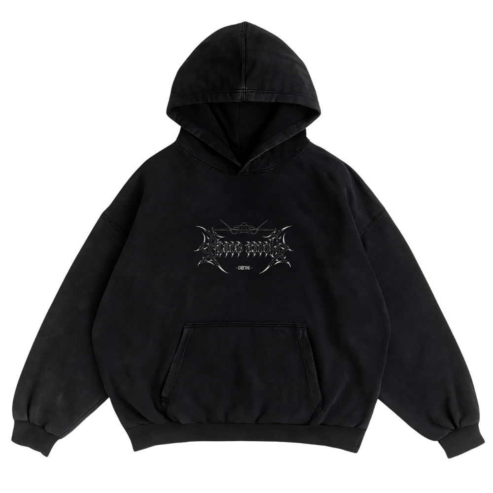 YF-23 BLACK WIDOW II CYBERSIGILISM HOODIE