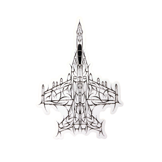 F/A-18 SUPER HORNET CYBERSIGILISM STICKER