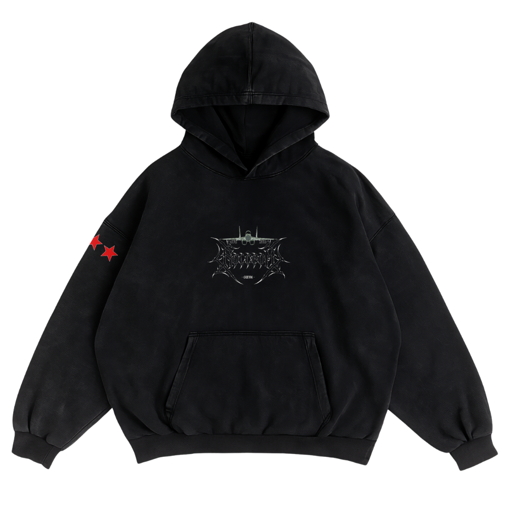 LIMITED - MiG-29 FULCRUM CHROMA HOODIE - HUNTER