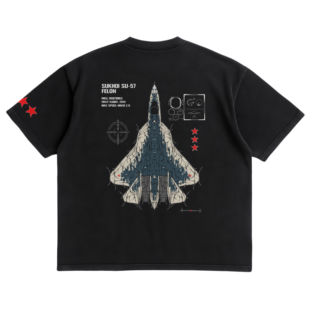 LIMITED - SU-57 FELON CHROMA SHIRT - STORM