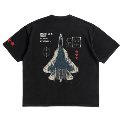 LIMITED - SU-57 FELON CHROMA SHIRT - STORM