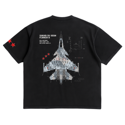 LIMITED - SU-30SM FLANKER-H CHROMA SHIRT - WAVE