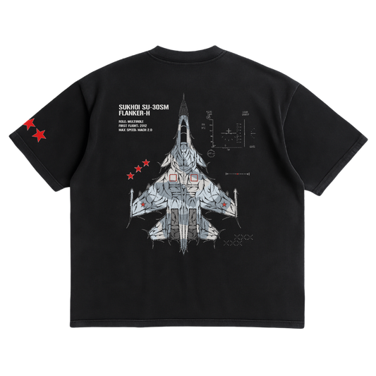 LIMITED - SU-30SM FLANKER-H CHROMA SHIRT - WAVE